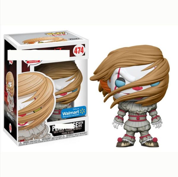 

funko pop figures clown hand office aberdeen model ornament toy ghost baby chainsaw horror chucky