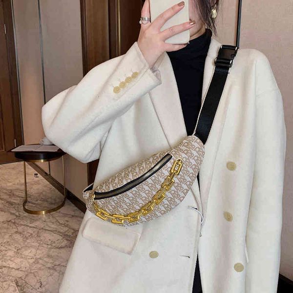 

purse spring and summer new women's cross signature personality cross chest bag