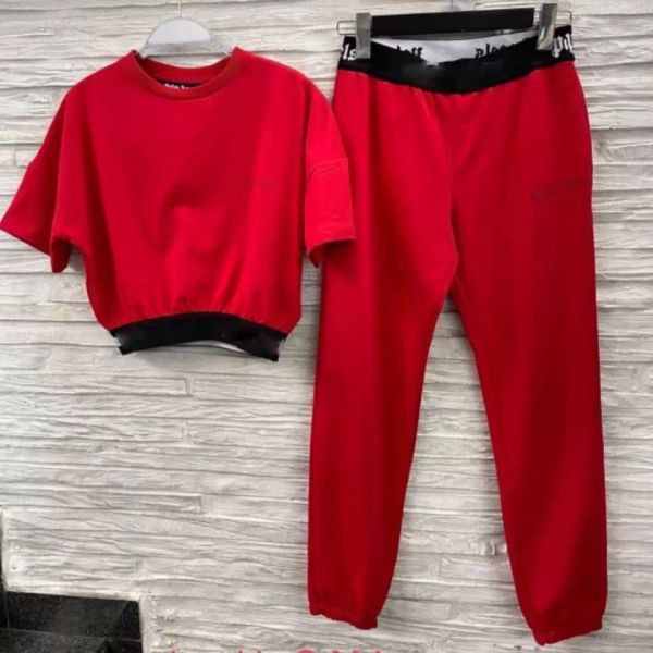 

2022 new short-sleeved letter set op43 women's t-shirt, White