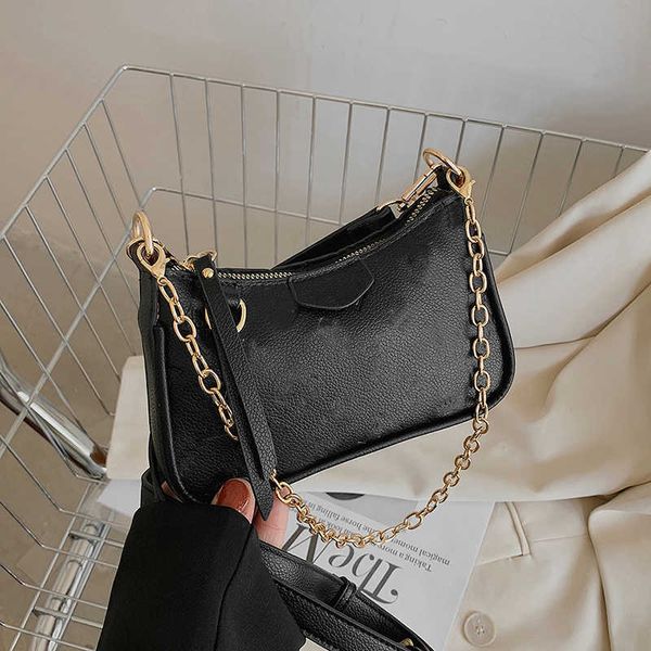 

luxury pu girls handbag purse messenger bags fashion leather retro lady crossbody tote chains one-shoulder bag black pink zipper envelope s4