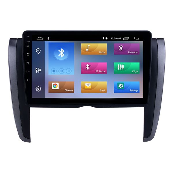 Android 9 pollici Car dvd HD Touchscreen Player Radio di navigazione GPS per Toyota Allion 2007-2015 con supporto Bluetooth USB AUX Carplay DVR SWC