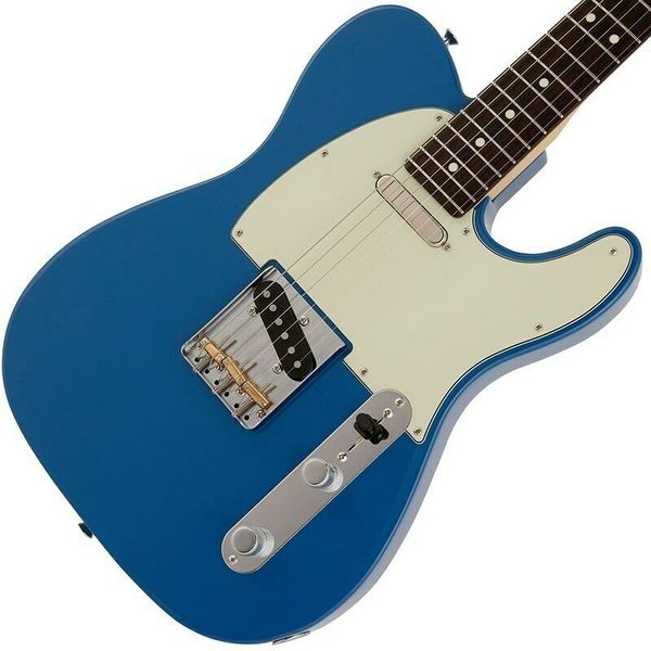 

made in japan hybrid ii tele (forest blue/rosewood) electric guitar