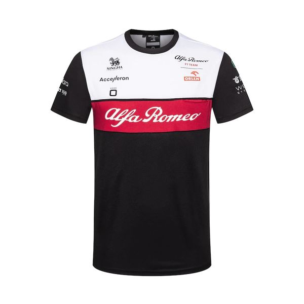 

alfa romeo f1 team orlen 2022 team t-shirt size s--l-xl-xxl-3xl-4xl-5xl, Black