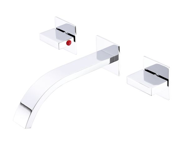 

bathroom sink faucets sumerain wall mount lavatory faucet two handle brass chrome