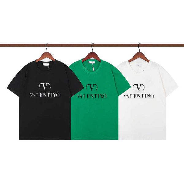 

men's women's t-shirts 100% cotton short sleeve designer round neck summer fashion wholesale couples street casual t-shirts, White;black