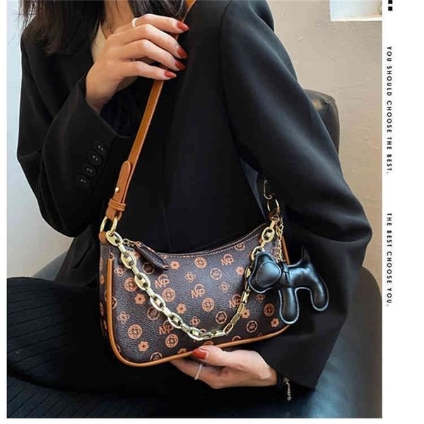 

super low discount net red waist dumpling fashion printed breast foreign style advanced sense broadband versatile bag trend 80% off outlet o