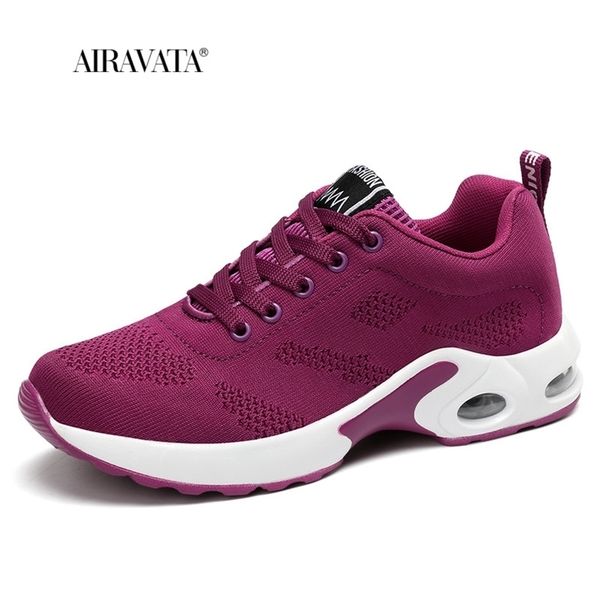 

ladies running shoes comfortable outdoor shock absorption sports lightweight air cushion sneakers zapatillas mujer 220513, Black