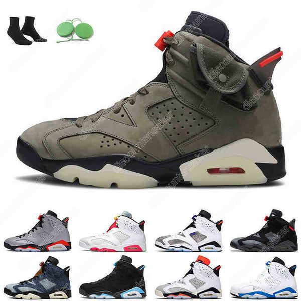 

6 olive men basketball shoes 6s university blue carmine tinker outdoor mens sports sneakers
