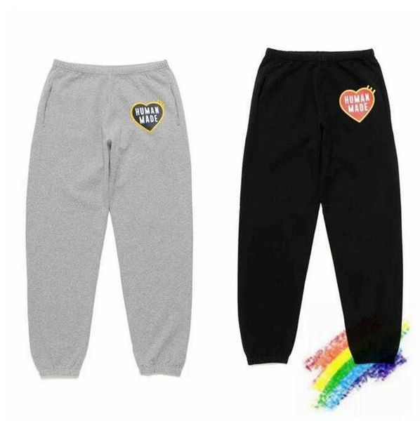 

2022ss sweatpants men pants women 1 drawstring fleece jogger trousers, Black;brown