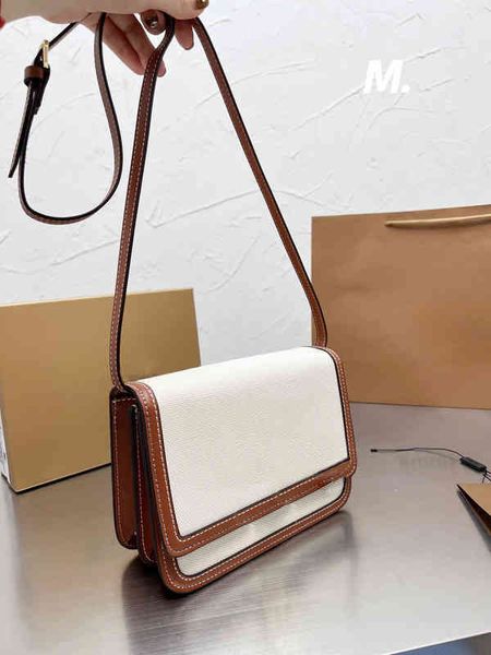 

tb brand horseferry canvas flip postman bag single shoulder bag msenger bag