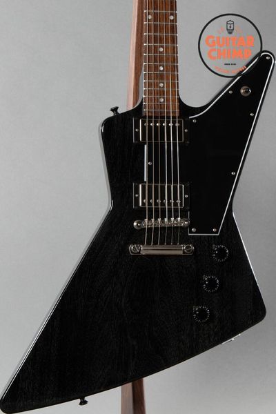 

custom shop '58 reissue explorer mahogany tv black electric guitar