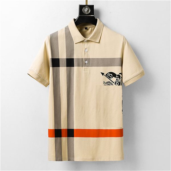 

luxurys designers men dress t shirt man polo fashion embroidery letter pattern print breathable men's casual women short sleeve tees m, White;black