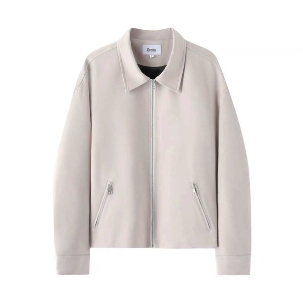 

men's jackets "thog" apricot kiko short men's erato original zipper bv grailz jacket, Black;brown