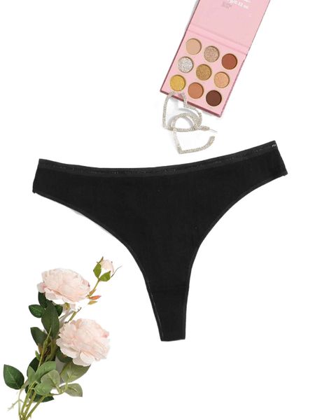 

plus solid panty w0yx#, Black;white