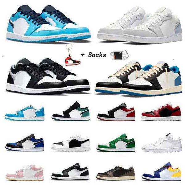 

1 1s mens low basketball shoes fragment panda shadow wolf grey court purple sier paris bred toe spruce aura laser men trainers chaussures