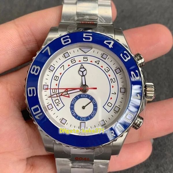

bpf perfect quality watches 44mm 116681-78211 116681 116680 chronograph working ceramic bezel eta 7750 movement mechanical automatic watch m, Slivery;brown