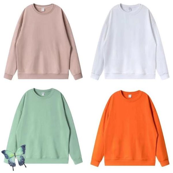 

300g blank for own design solid no logo sweatshirt 2022ss, Black;brown