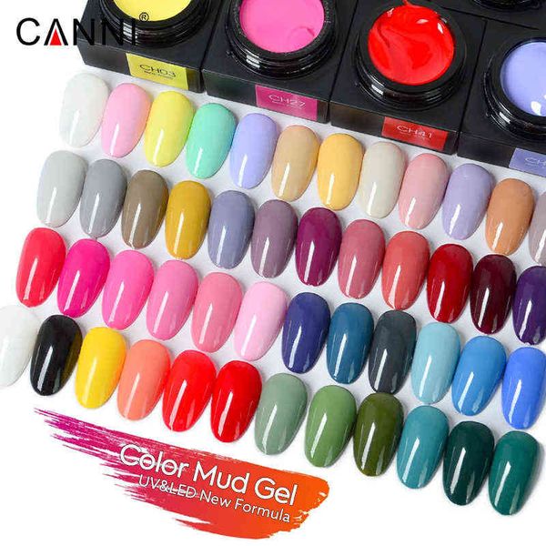 Nxy Nail Gel Canni грязь 5 мл Полный охват Пигментированная сливочная текстура не толстые течет великолепный Super Semi Постоянный пудинг 0328