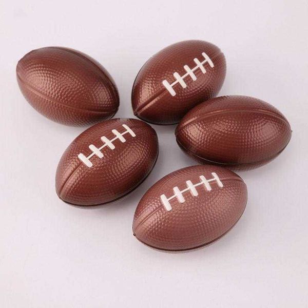 

mini soft sponge american football soccer rugby squeeze ball kids adults birthday christmas decompression toys gift more color wholesale