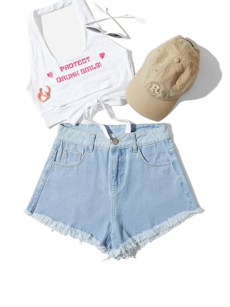 

slant pocket raw cut denim shorts f7jj#, White;black