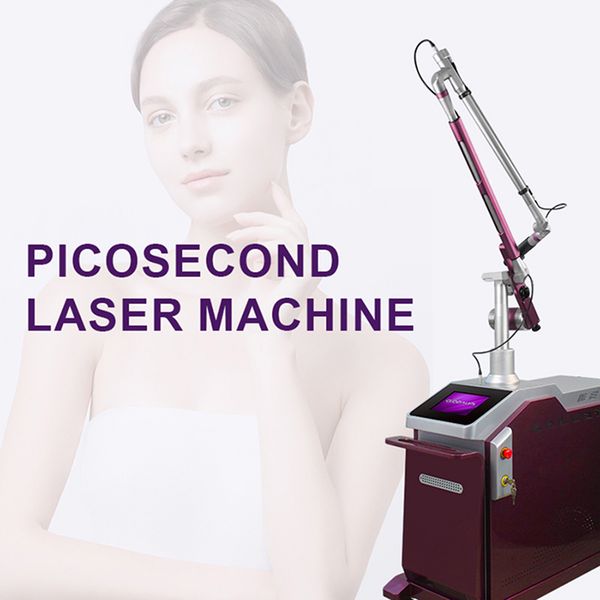 

available qswitch picosecond laser machine for permanent painless all color tattoo removal, Black