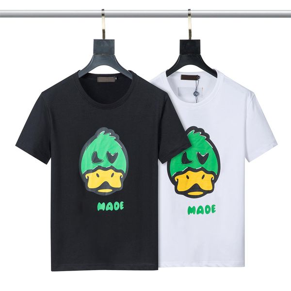 

2022 mens womens designer t shirt summer fashion breathable letter print casual short sleeved brand designers clothing m-3xl#15, White;black