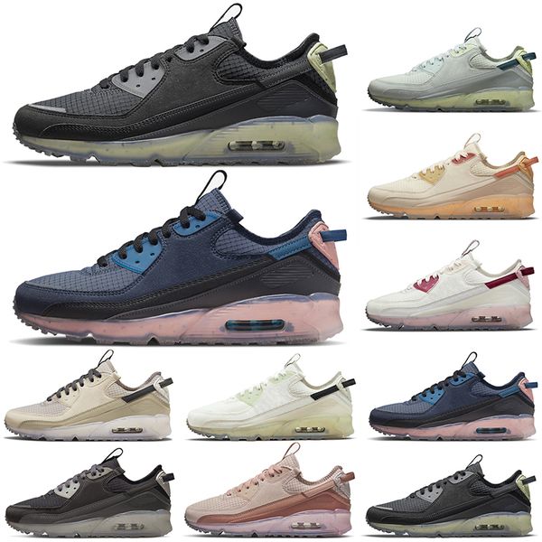 

terrascape mens running shoes sail anthracite dark teal green obsidian rattan men womens trainers outdoor sports sneakers