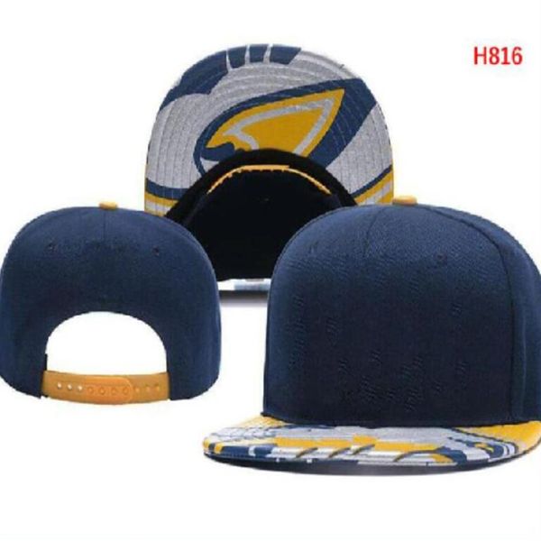2021 American Hockeyball Nashville Snapback Hats 32 Teams Casquette Sports Hip-Hop Flat Borded Hat Men Women Bonés Ajustáveis 285E