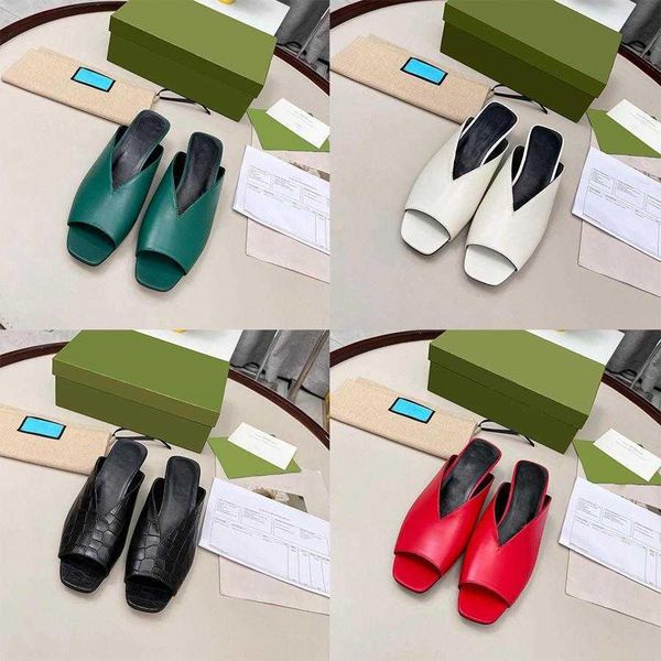 

women sandals slingback crocodile print low heel designer women slippers crystal sandal pump luxury shoe lady slides outdoor shoes heels mhe, Black