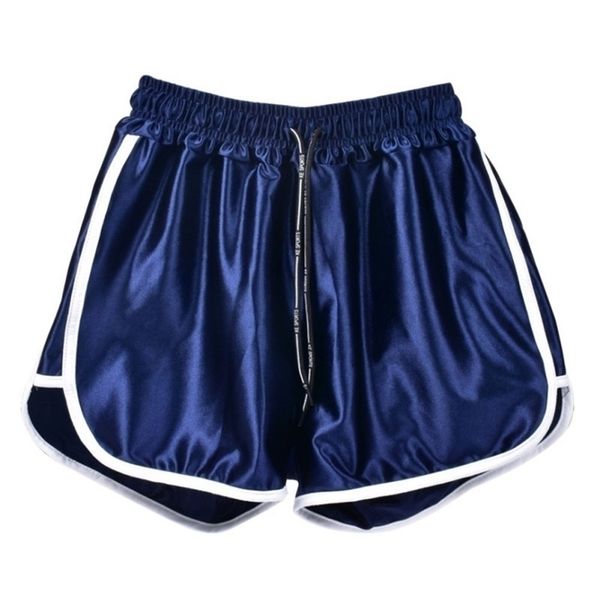 

new running shorts fitness sport solid color sports wide leg shorts plus size women shorts loose workout s5xl t200601, White;black