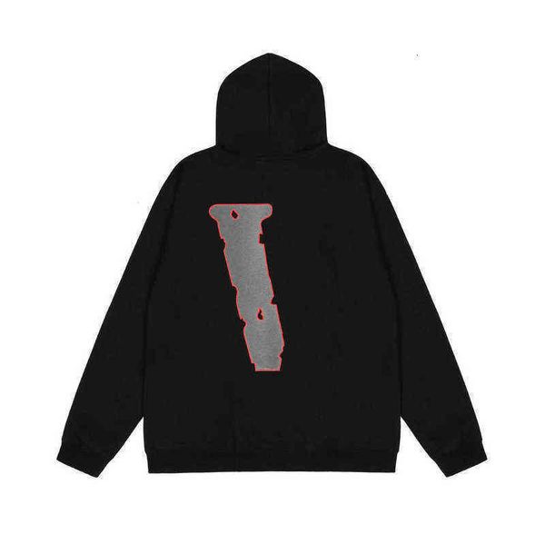 

men's big v brand vlones sweatshirts hip hop stylist hoodies off long sleeve hoodie men women sweatshirt ow of pa white 4du4, Black