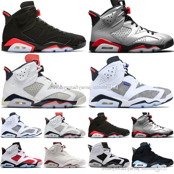 

brand shoes 2019 infrared bred 6 6s mens basketball 3m reflective bugs bunny tinker hatfield unc oreo men sports sneakers trainers us7-13