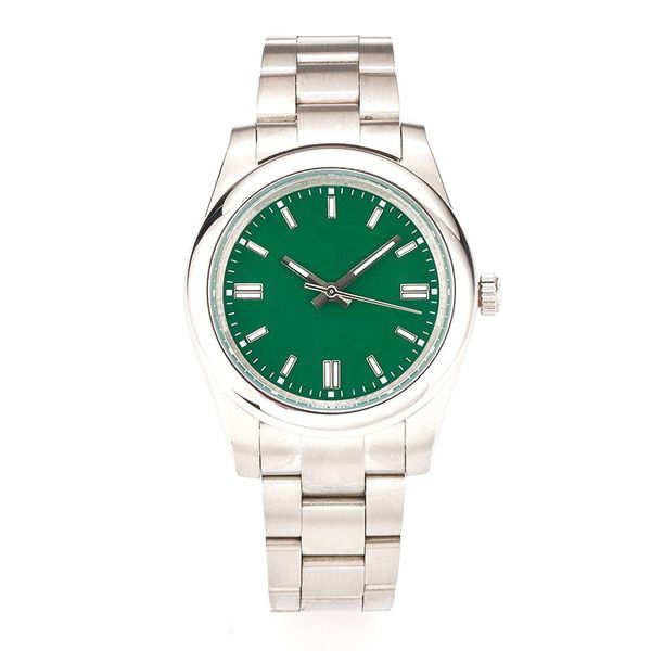 

designer green watch mens 2813 41mm oyster perpetual 31mm 36mm watches for woman waterproof luminous stainless ceramic bezel luxurious wrist, Slivery;brown