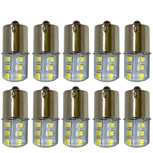 

new 10pcs brake lights led auto lamp ba15s 1156 ba15d 1157 bay15d 2835 12smd white car turn signal light yellow blue red strobe 12v