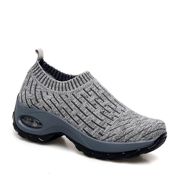 style4 moda Uomo Scarpe da corsa Bianco Nero Rosa Senza lacci Traspirante Comodo Scarpe da ginnastica da uomo Scarpe di tela Scarpe da ginnastica sportive Runners 36-45 outdoor cool