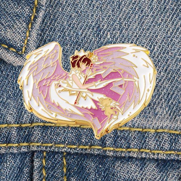 Pins Brooches CardCaptor Sakura Эмалевая булавка аниме аниме для рюкзаков манги на рюкзак