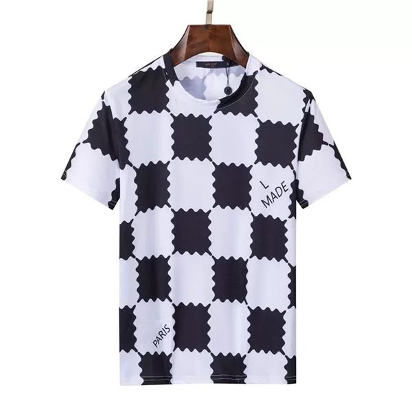 

2022 men's t-shirts r t shirts slim fit summer clothes simple streetwear fashion hand palm print cotton tshirt casual tees shirt, White;black