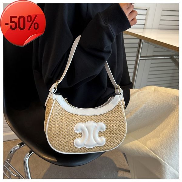

factory directly summer new fashion vegetable basket triumphal arch bucket bag hand one shoulder armpit bag designer bags