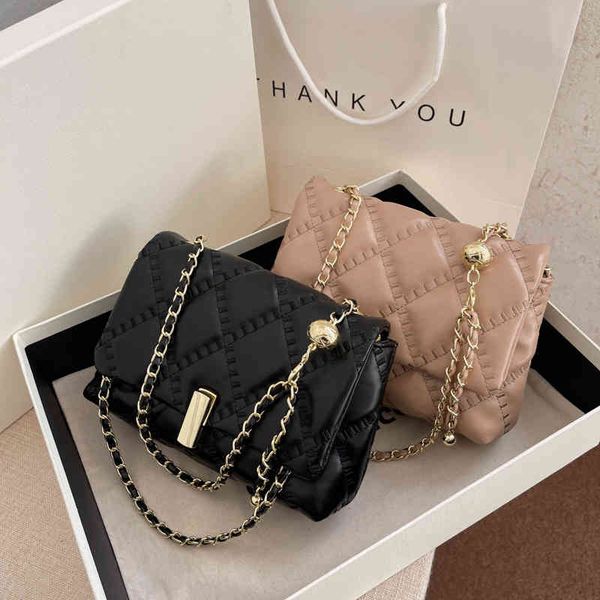 

ladies fashion luxury brand tide bag wholesale early chain women's 2022 new street single shoulder diagonal cross