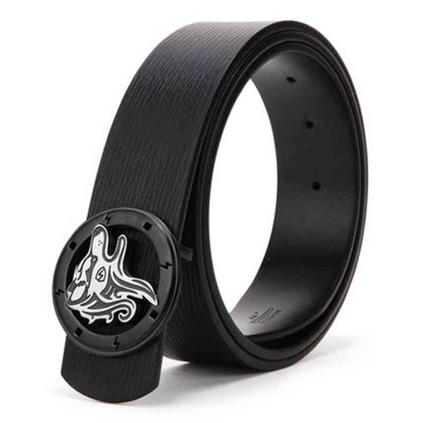 

wholale real cowhide vintage grain pure genuine leather smooth buckle belt for meng32c, Black;brown