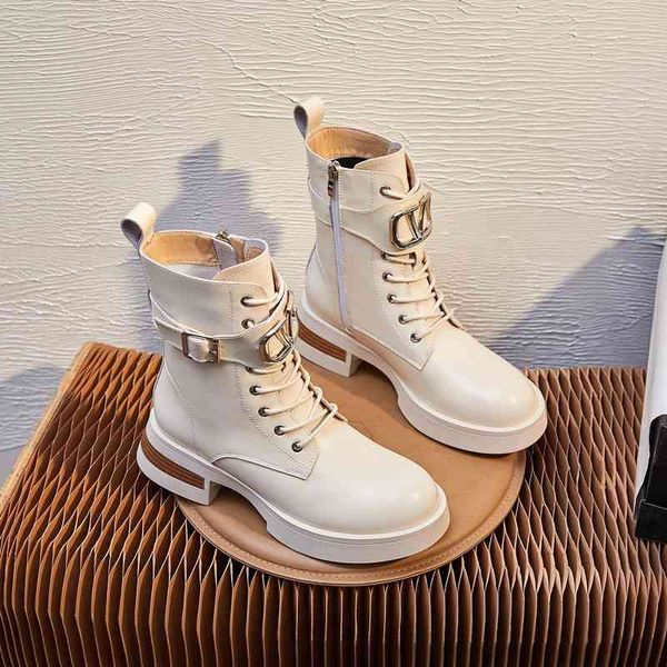 

boots autumn and winter thick soled british style fashion martin boots women's buckle exotic leather cool motorcycle 7v5c, Black