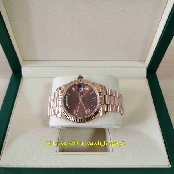 

bp factory mens watch cal.3255 movement40mm day-date 228235 228238 228239 president sapphire glass watches mechanical automatic men's w, Slivery;brown