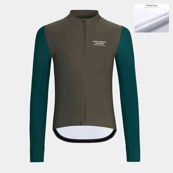 occhiali da equitazione PNS Inverno da uomo in pile termico Maglie da ciclismo manica lunga Mountain Bike TOP caldi e pantaloni lunghi Bavaglini Abbigliamento da bicicletta da corsa T220729