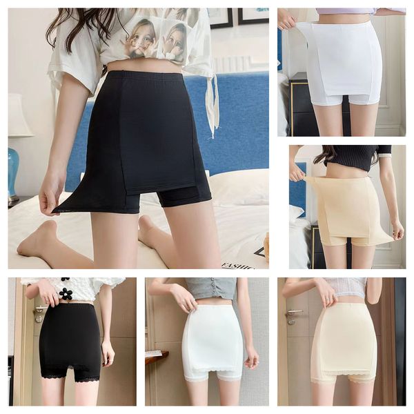 

2022 european and american fashion elite women's favorite four-dimensional elastic yoga bottoming shorts are comfortable and breathable, Black