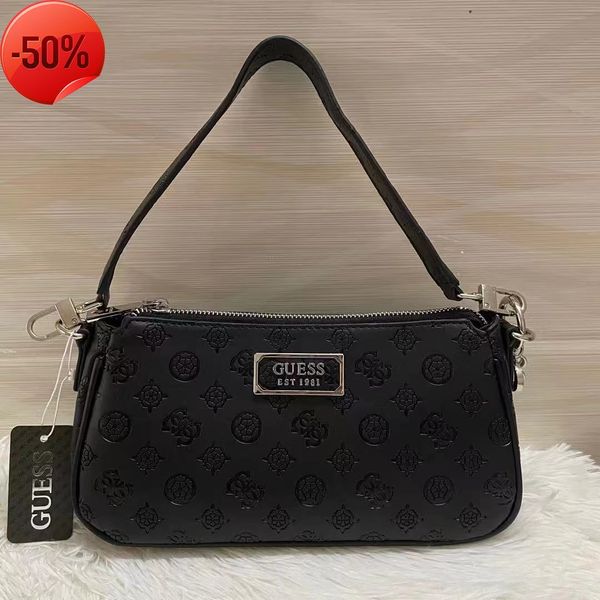 

luxury designergs home women's solid color embossed zipper armpit fashion versatile single shoulder messenger bag