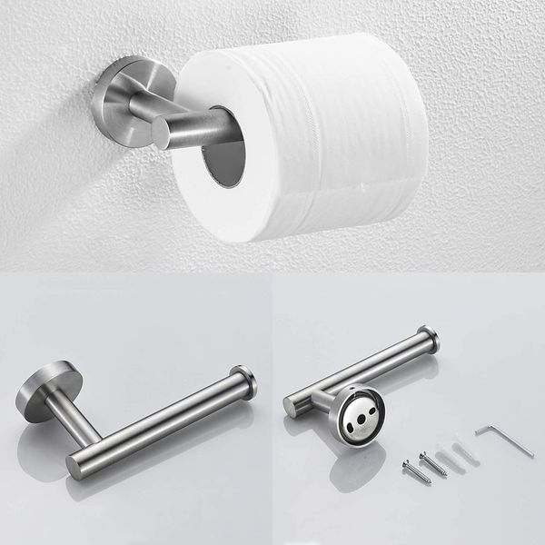 

toilet paper holders 3 - piece bathroom hardware set