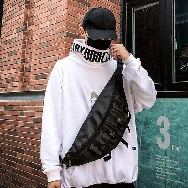 

new waist bag fanny pack women crossbody bags hip hop chest bag street high capacity kidney bag fanny pack travel purse