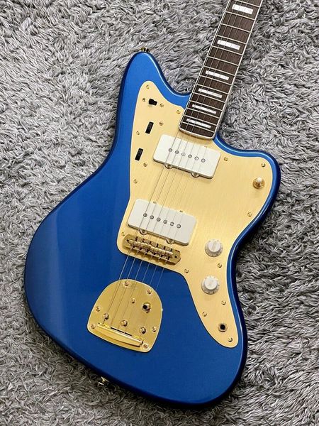 

anniversary jazzmaster gold ed. lake placid blue #gghyq electric guitar