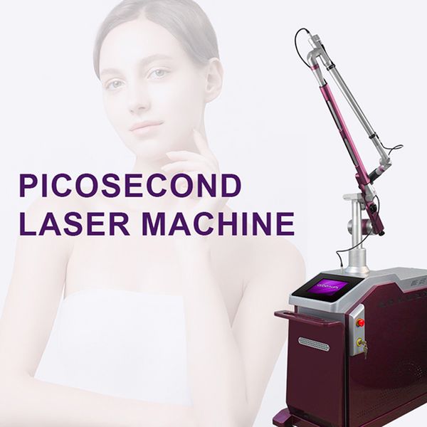 

picosecond 1064 755 532nm q switched nd yag laser pico laser tattoo removal machine price, Black