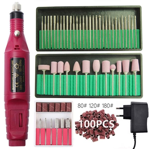 

20000rpm electric nail drill machine manicure pedicure portable salon 220711